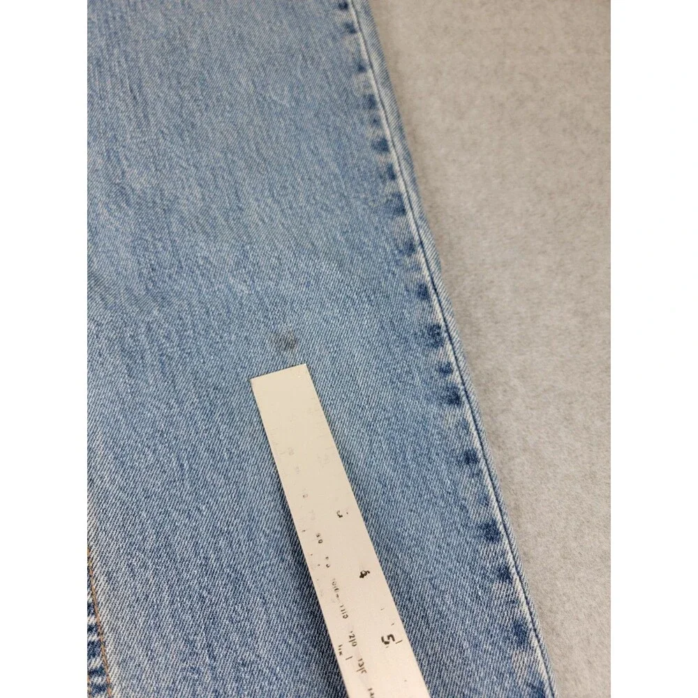Vintage‎ Levis 512 Jeans Mens 33x34 Slim Straight Blue High Distressed Y2K USA